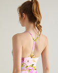 Flower cherry blossom blooming tank tops