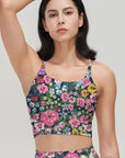 Flower colorful wildflower morning glory tank tops