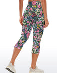 Flower colorful wildflower morning glory capris