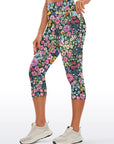 Flower colorful wildflower morning glory capris